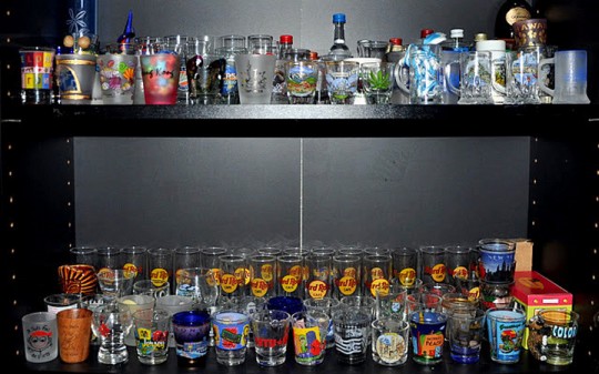 Shot Glasses Around-the-World Souvenirs