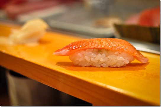 tai (red snapper) - Sushi Dai
