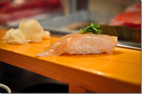 sawara (spanish mackerel) - Sushi Dai