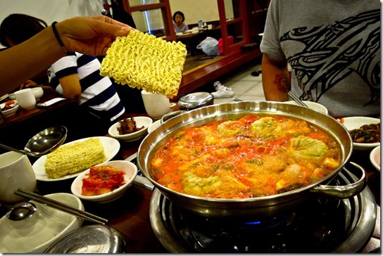 Jjigae -ramen