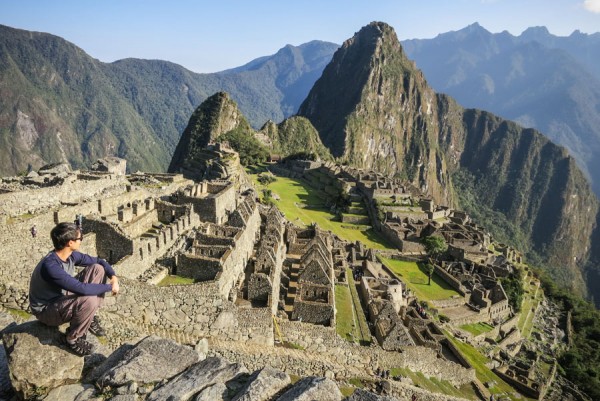 machu picchu view