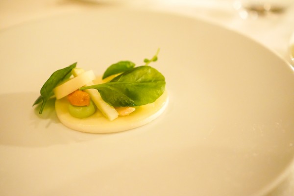 French Laundry hearts of palm salad