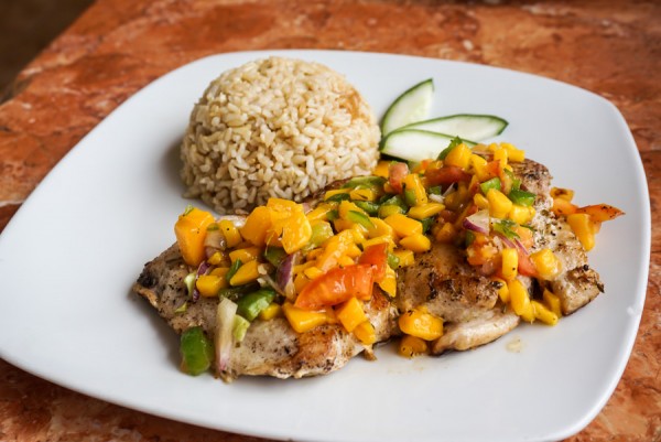 El Nido Art Cafe Mango Fish Rice