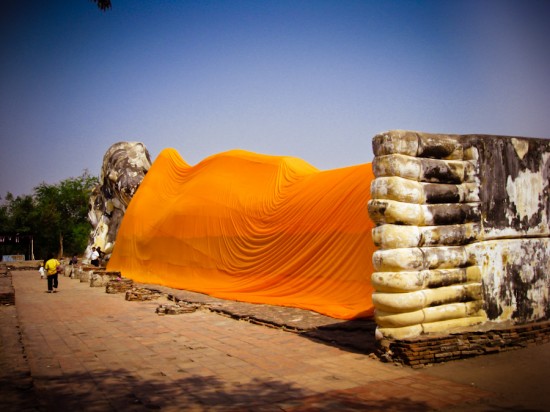 Reclining Buddha Ayutthaya