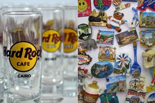 Souvenirs - Magnets and Shot Glasses