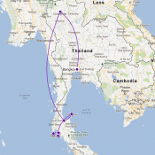Thailand-map